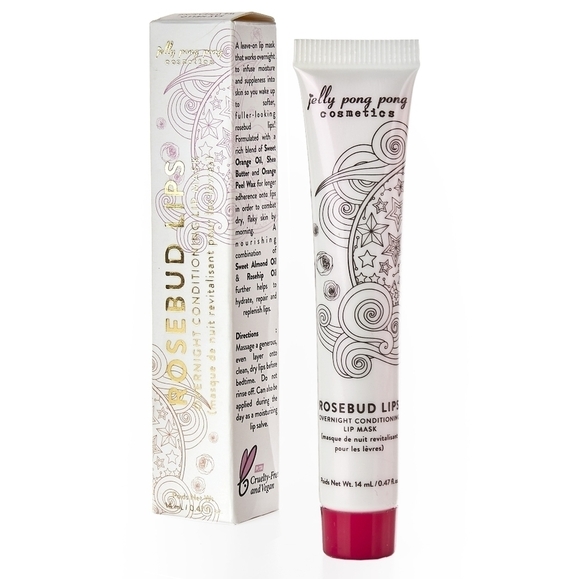 Jelly Pong Pong Rosebud Lips Overnight Lip Mask - Picture 1 of 4